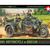 Tamiya 1/48 scale WW2 German Bike & Sidecar