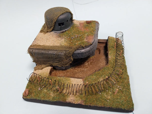 FoG Models 1/35 Scale WW2 German Heavy Machine gun bunker MG