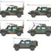 Italeri 1/35 MILITARY Iveco VTLM Lince Infantry Mobility Vehicle