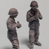 1/35 scale WW2 US GI's Chow time #1