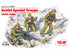 ICM 1/35 Russian Soviet Special Troops (1979-1988) (3 figures - 1 officer, 2 soldiers)