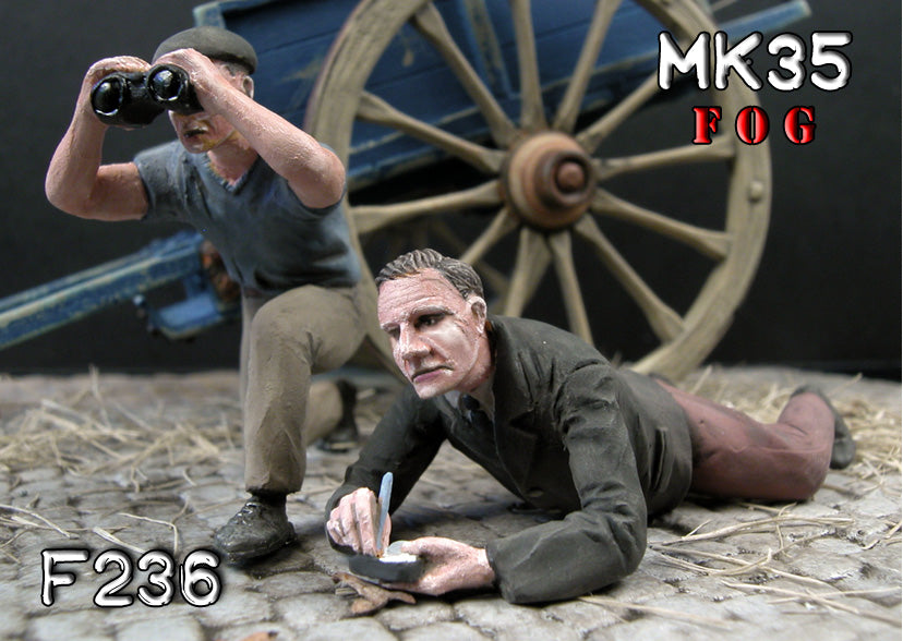 MK35 FoG models 1/35 Scale WW2 FFI French resistance fighters WW2 'Observation'