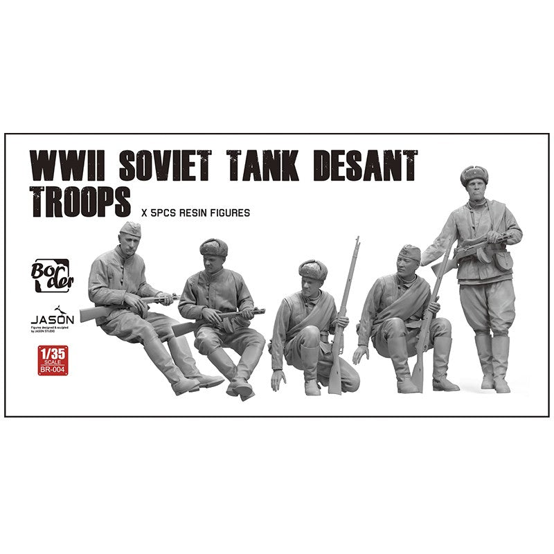 Border Models 1/35 WW2 Soviet Tank Desant Troops