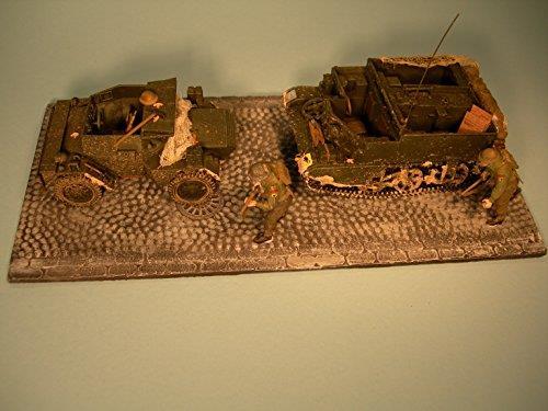 FoG Models 1/35 Scale Cobbled Street Section with Drain in Gutter (resin)