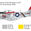 Italeri 1/72 F-51D Mustang “Korean War” plane aircraft model kit