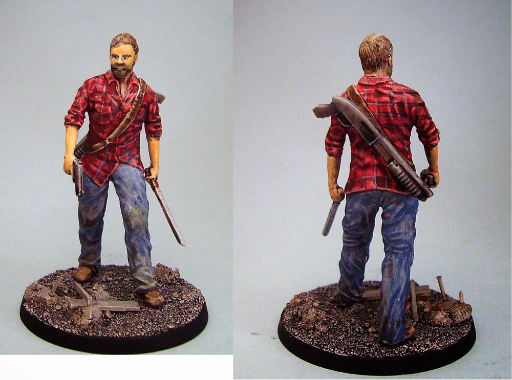 Not Yet Doomed post Apocalyptic Wastelander John 1/24 Scale resin model kit