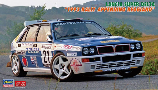 Hasegawa 1:24 1993 Lancia Super Delta Rally Appennino Reggiano Kit