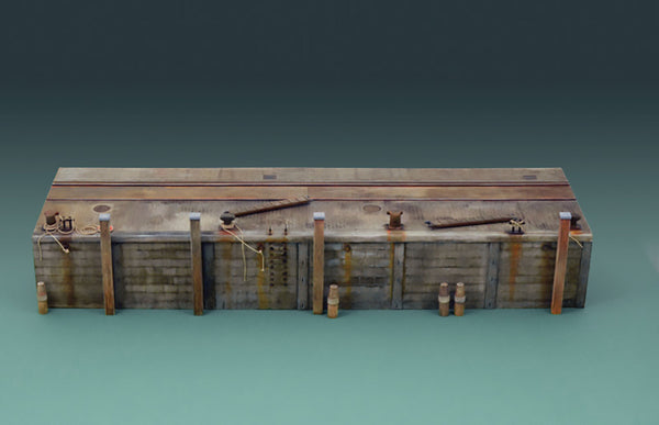 Italeri 1/35 scale Long Dock Quey wharf section