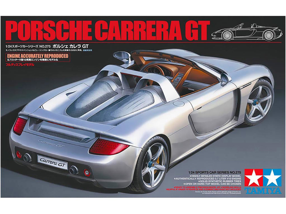 TAMIYA 1/24 Scale CARS PORSCHE CARRERA GT Car model kit