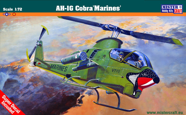 MisterCraft 1:72 AH-1G Cobra - U.S Marines