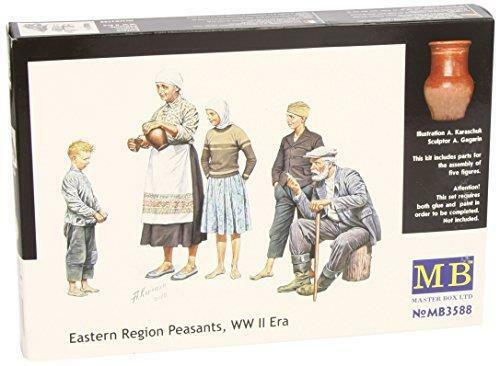 Masterbox 1/35 Scale Eastern Europe Region Civilian Peasants WW2 era