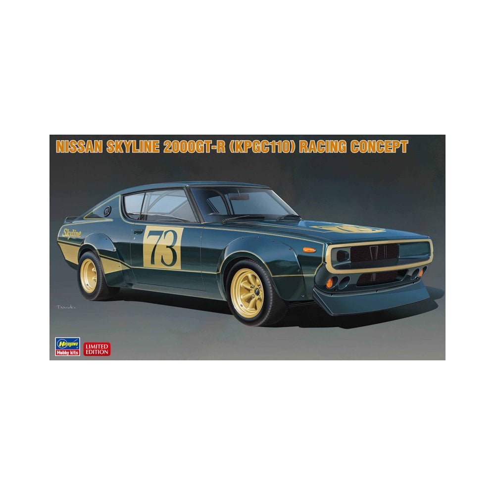 Hasegawa 1:24 Nissan Skyline 2000GT-R Kpgc110 Racing Concept Kit