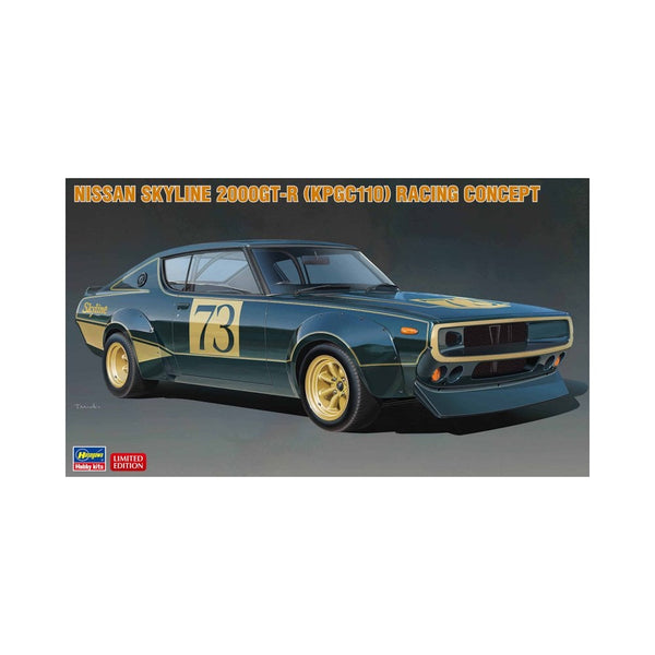 Hasegawa 1:24 Nissan Skyline 2000GT-R Kpgc110 Racing Concept Kit