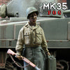 MK35 FoG models 1/35 Scale WW2 US American Black soldier carrying jerrycan