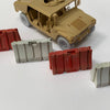 FoG Models 1/35 scale road way barriers set of 4 models
