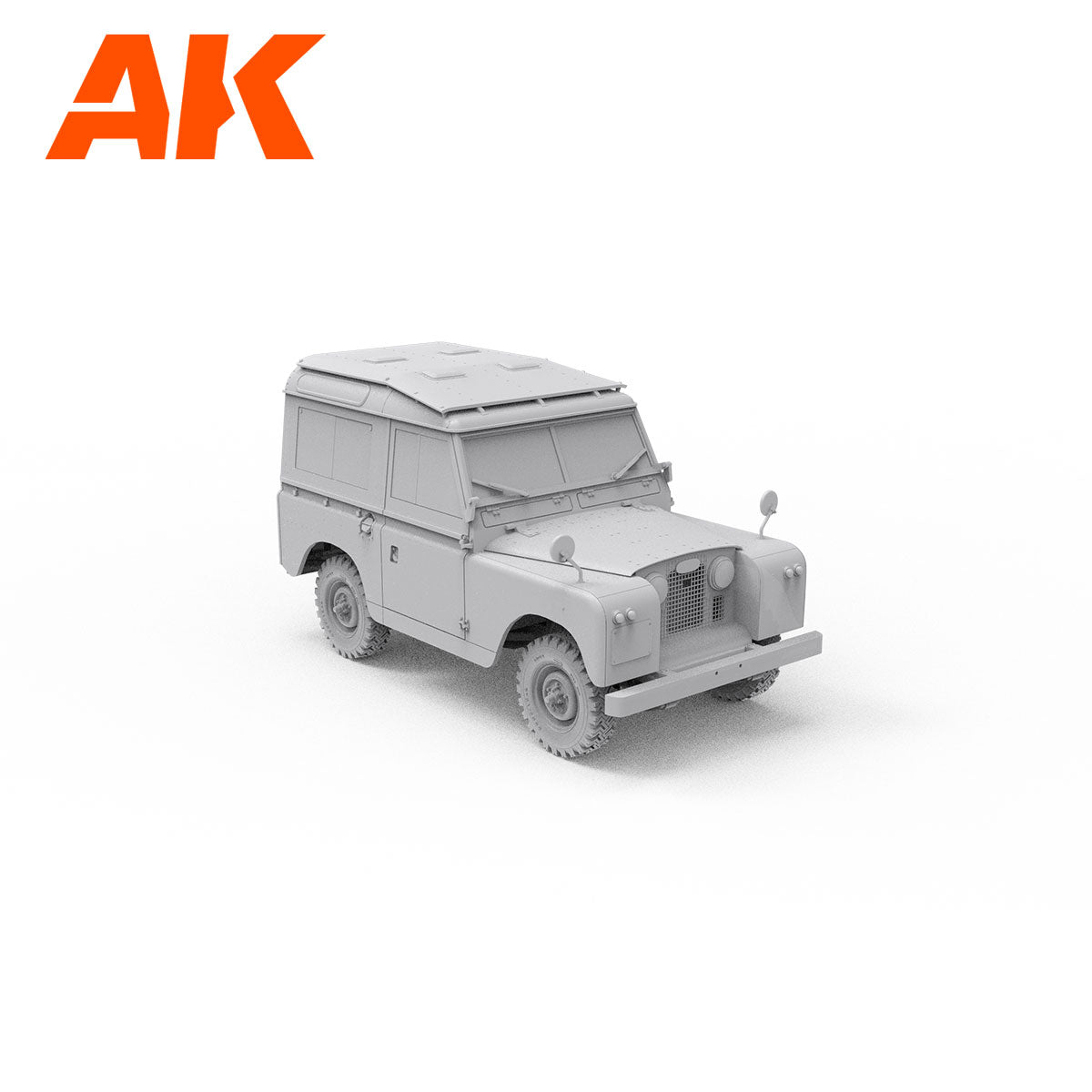 AK Interactive 1/35 Scale MODEL KIT Land Rover 88 Series IIA Station W ...