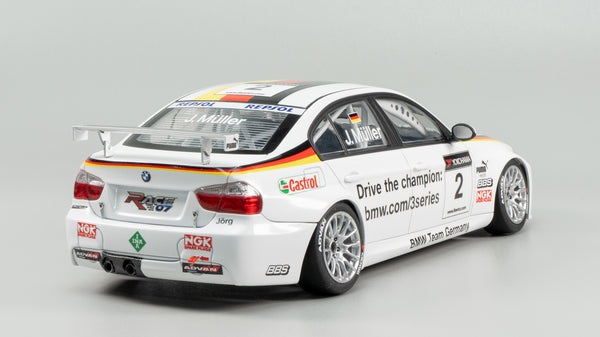 NUNU 1/24 CAR BMW 320 E90I  Wtcc Brands Hatch 2008 Winner