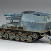 ZIMI 1/35 scale WW2 German 50 Ton Type SSy45 railway Flatcar with 2 x Sd.Kfz. 135/1 - 3 in 1 Kit