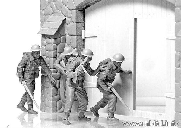 Masterbox 1/35 Scale WW2 British Infantry Western Europe 1944-1945