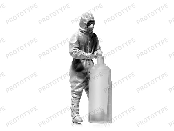 ICM 1/35 scale Chernobyl #4. Deactivators (4 figures)