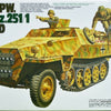 Tamiya 1/35 scale WW2 German Mtl.SPW Sd.Kfz. 251/1 Ausf.D halftrack