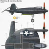 Kitty Hawk 1/48 Scale XF5U-1 Flying Pancake Model Kit
