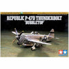 TAMIYA 1/72 AIRCRAFT WW2 US P-47D THUNDERBOLT BUBBLETOP