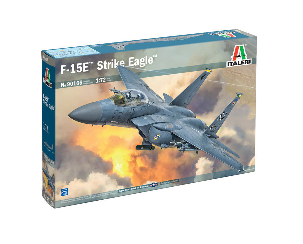 Italeri 1/72 scale McDonnell Douglas F-15E Strike Eagle Aircraft model kit