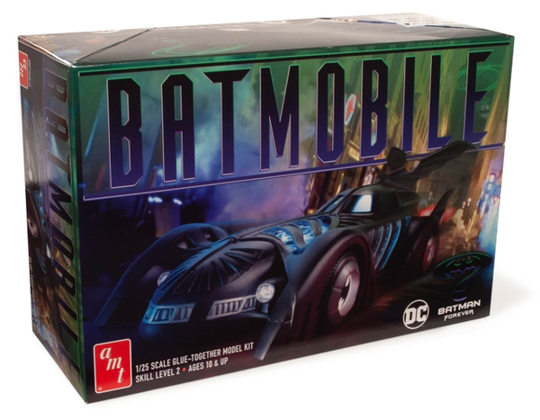 AMT 1:25 Batman Forever Batmobile plastic assembly model kit