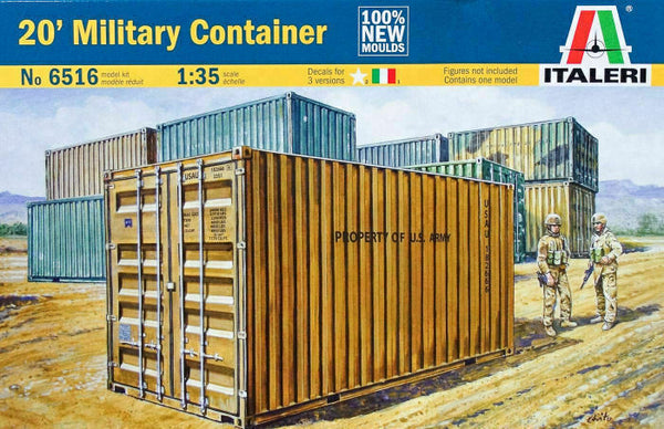 ITALERI 1/35 scale MILITARY / Shipping CONTAINER model kit