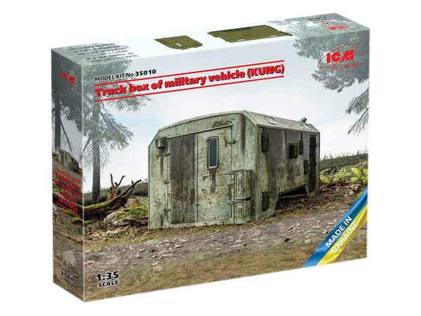 ICM 1/35 Truck Box Body of Military Vehicle (KUNG)