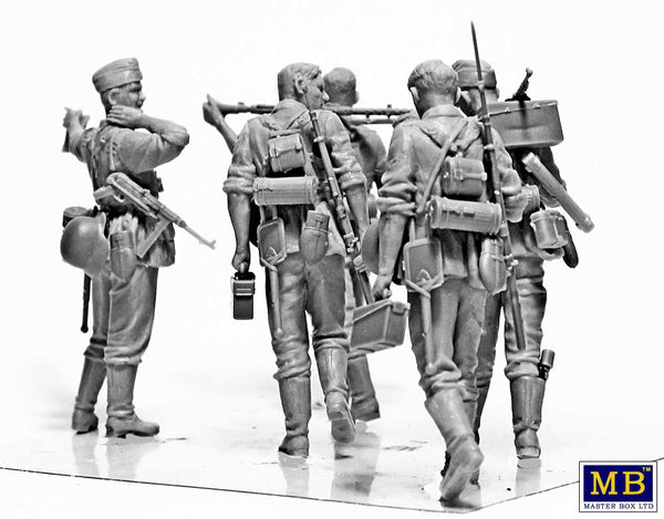 Masterbox 1/35 scale WW2 Hot Summer 1941, German Infantry