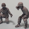 1/35 scale WW2 US GI's Chow time #2