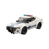 CADA 1:32 CARS Midnight Pursuit Police Car - 156 pcs