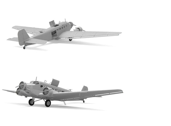Airfix 1:72 Scale WW2 German Junkers Ju52/3mg4e transport plane model kit