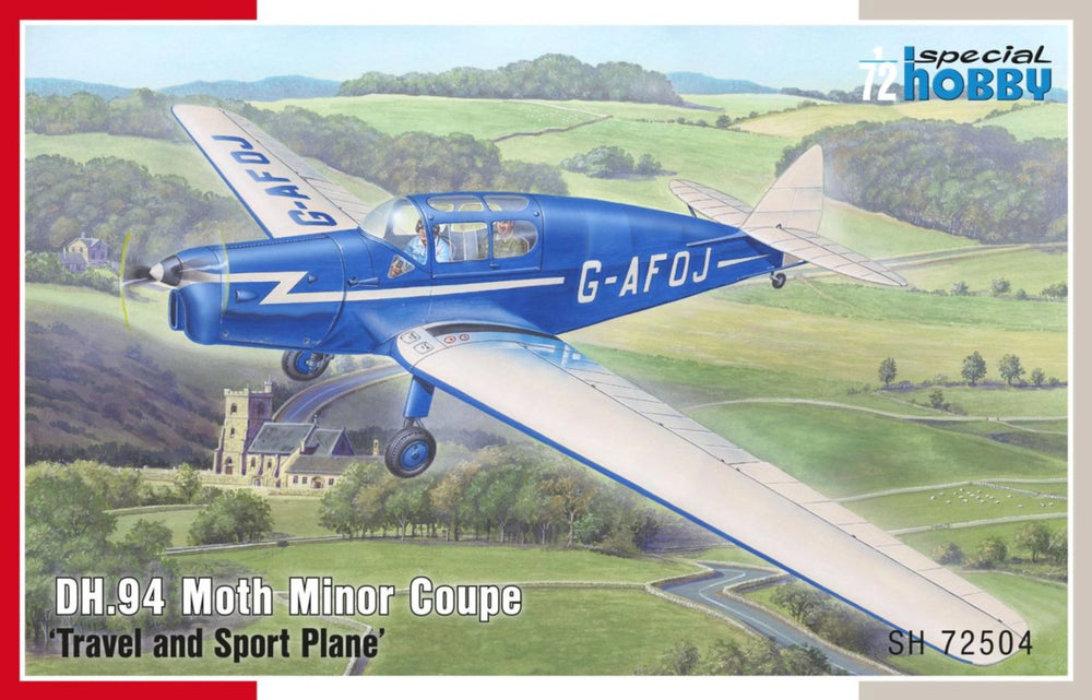 Special Hobby 1/72 Scale DH.94 Moth Minor Coupe 'Travel and Sport Plane' 1/72