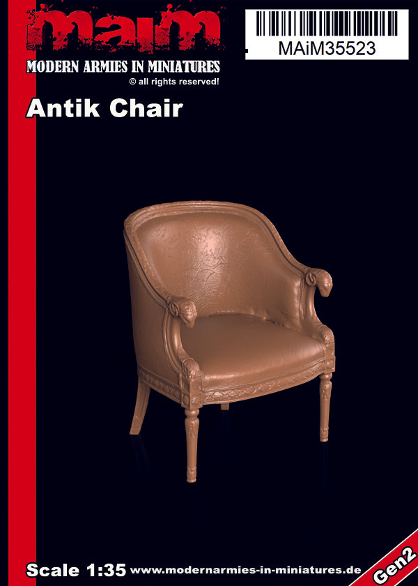 MAIM 1/35 scale antique chair