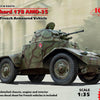 ICM 1/35 WW2 Panhard 178 AMD-35, WWII French Armoured Vehicle