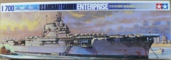 TAMIYA 1/700 SHIPS WW2 US NAVY ENTERPRISE AIRCRAFT CARRIER