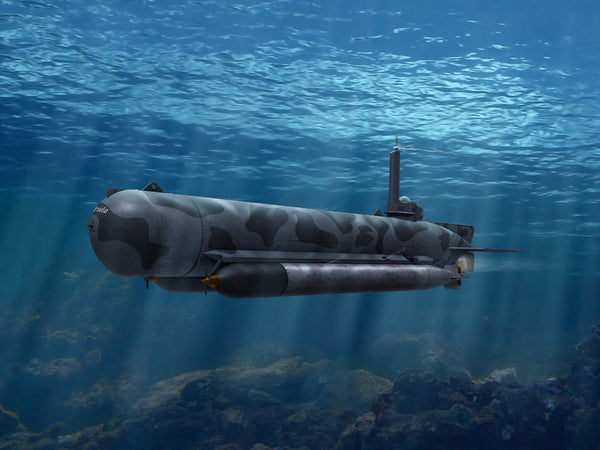 ICM SHIPS 1:72 U-Boat Type 'Molch', WWII German Midget Submarine