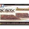 Tamiya 1/48 scale Diorama accessory kit Brick/Sandbag/Barricade Set