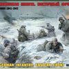 Zvezda 1/35 Scale WW2 German Hold Winter Infantry plastic figure kit