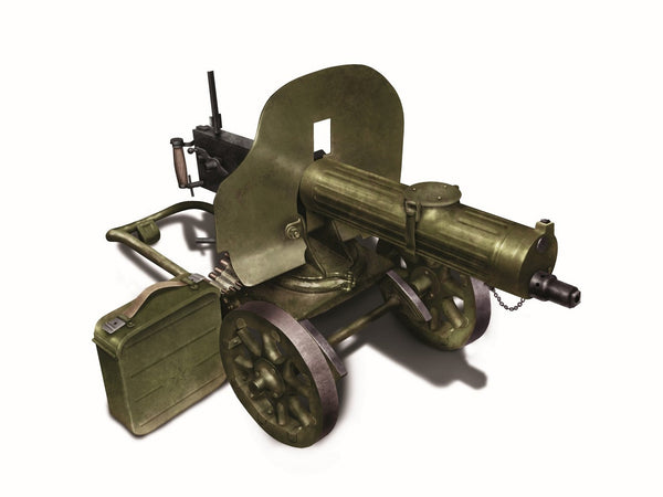 ICM 1/35 WW1 Soviet Maxim Machine Gun (1941)