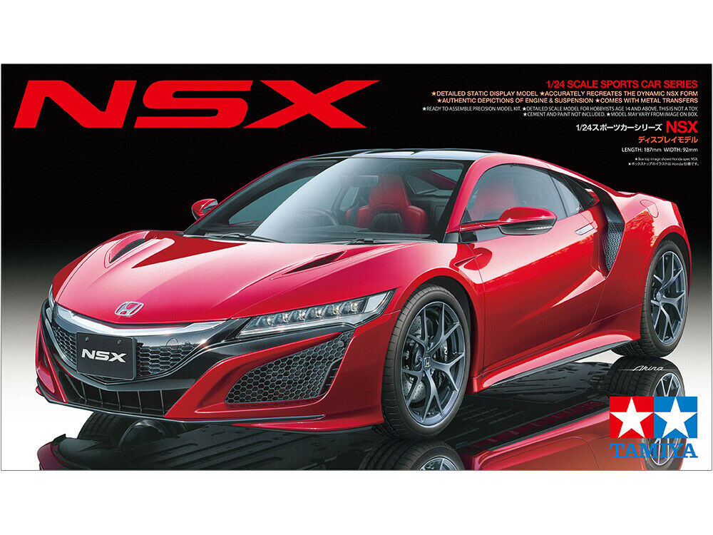 TAMIYA 1/24 Scale CARS HONDA NSX 2016 Car model kit