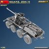 Miniart 1/35 WW2 GERMAN Sd.Kfz. 234/4 SCHWERER PANZERSPAHWAGEN 7,5 cm