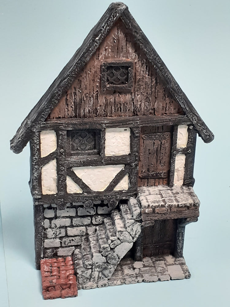 FoG Models 1/35 Medieval European house front faced model kit