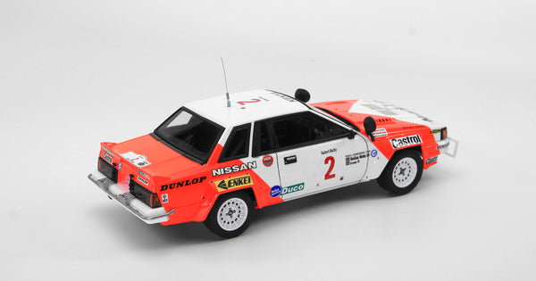 BEEMAX 1/24 CARS Nissan 240 RS Rally Safari 1984