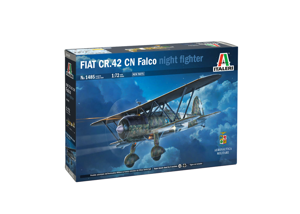 Italeri 1/72 scale WW2 FIAT CR.42 CN “Falco” Italian Night Fighter
