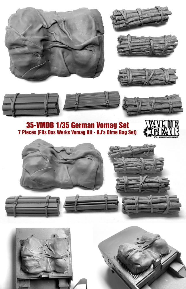 Valuegear 1/35 Scale WW2 German BJVM Vomag Stowage Set
