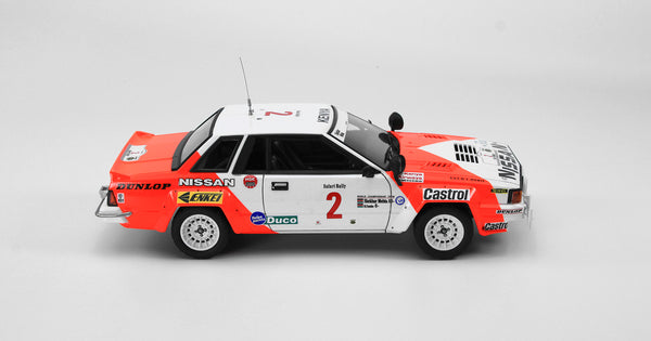 BEEMAX 1/24 CARS Nissan 240 RS Rally Safari 1984